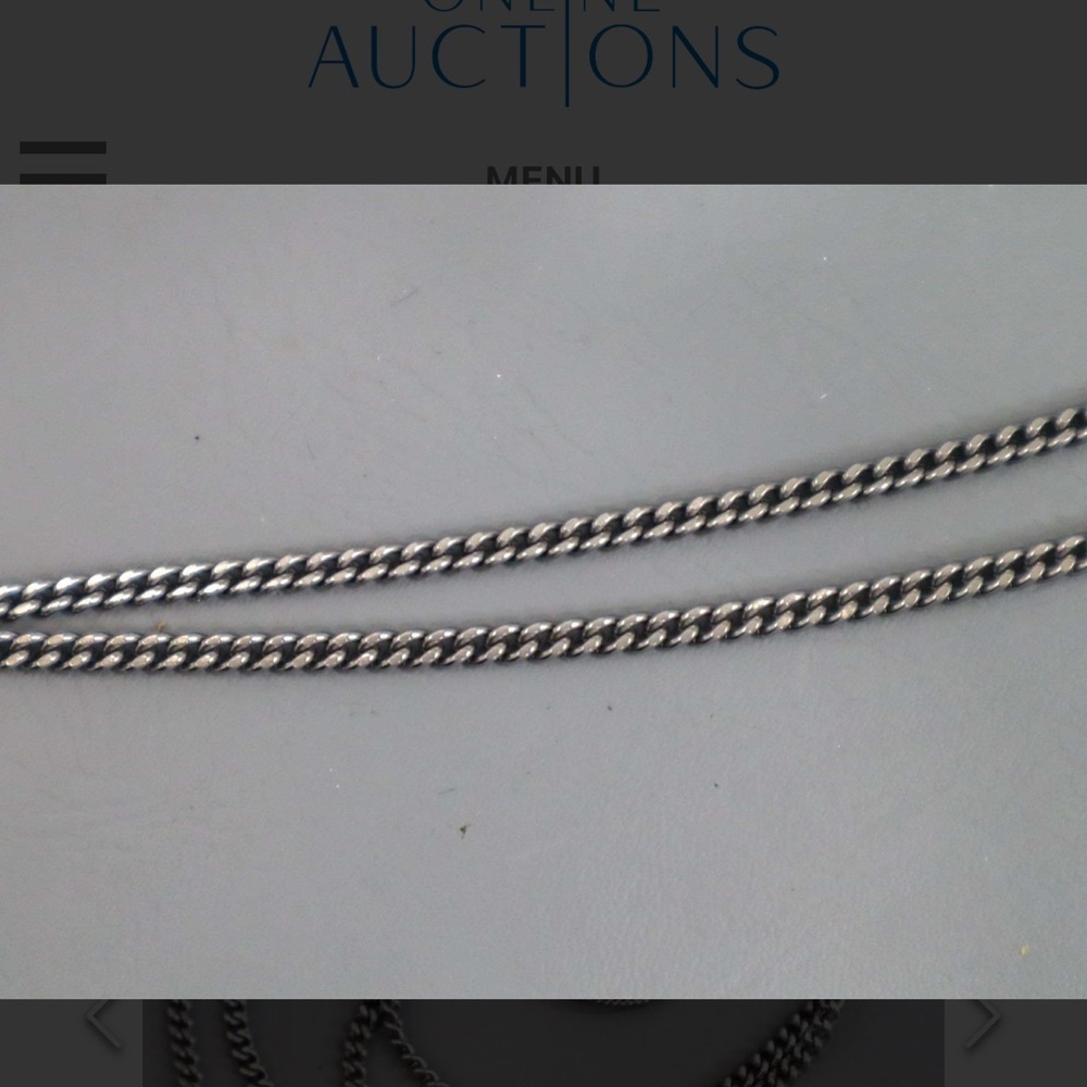 Gucci Silver Nautical Coin Pendant Necklace - Picture 6 of 8